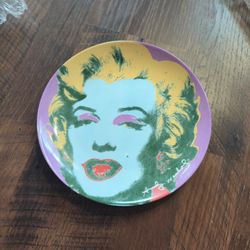 ANDY WARHOL x Block China 'Marilyn (Purple)' Plate 1997 from 'Some Like It Hot'