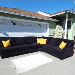 Black Living Spaces Sectional 