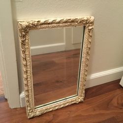Antique Mirror With Mounded Frame
