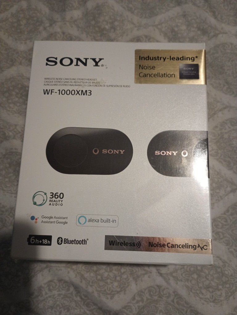 Sony WF -1000xm3 True Wireless Bluetooth 