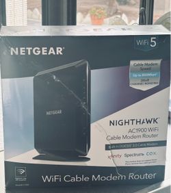 Netgear modern router night hawk