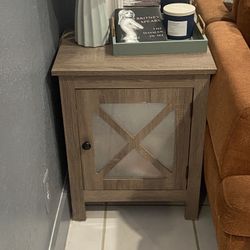 Farmhouse Style End Table