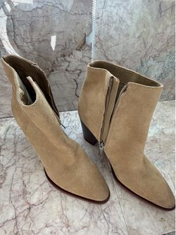 Sam Edelman Dani Suede Boots • Tan • Clean & Ready to Wear • Size 7.5