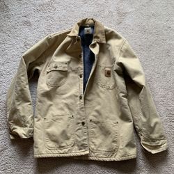 Men’s Carhartt Blanket Lined Jacket, Medium