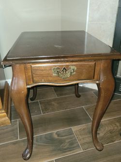 Cherry Wood End Table/ Night Stand
