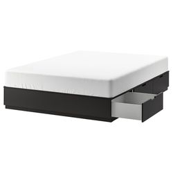 King Size Bed frame with Drawers (GOOD DEAL $$$) 