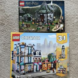 Lego Set 31141 Main Street + 76428 Hagrid’s Hut 76428