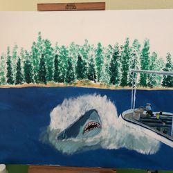 Jaws Ride Painting