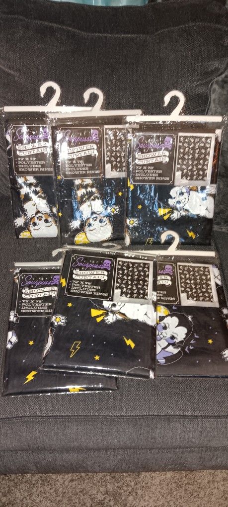 Sourpuss Shower Curtain