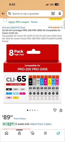 Ink for Printer