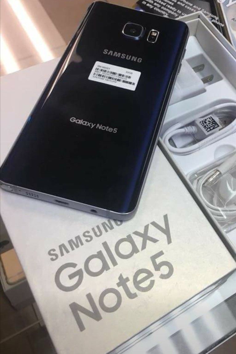 Samsung Galaxy Note 5. Factory Unlocked and Usable with Any Company Carrier SIM Any Country