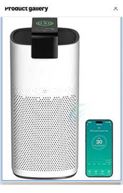 Air Purifiers for Home Large Room Up to 2800Ft² with PM 2.5 Air Laser Sensor, Hepa 3-in-1 air Filter Filters Airborne Particles, air purifiers With Sm
