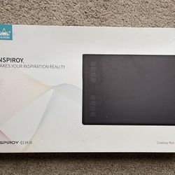 HUION Inspiroy Q11K v2 pen tablet (like new)