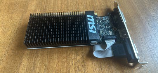 MSI GeForce GT 710 2GB DDR3 Low Profile (2GD3H LP) Graphics Card - Tested Working