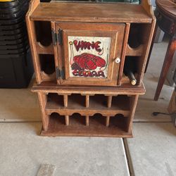 Antique Wine Cabinet