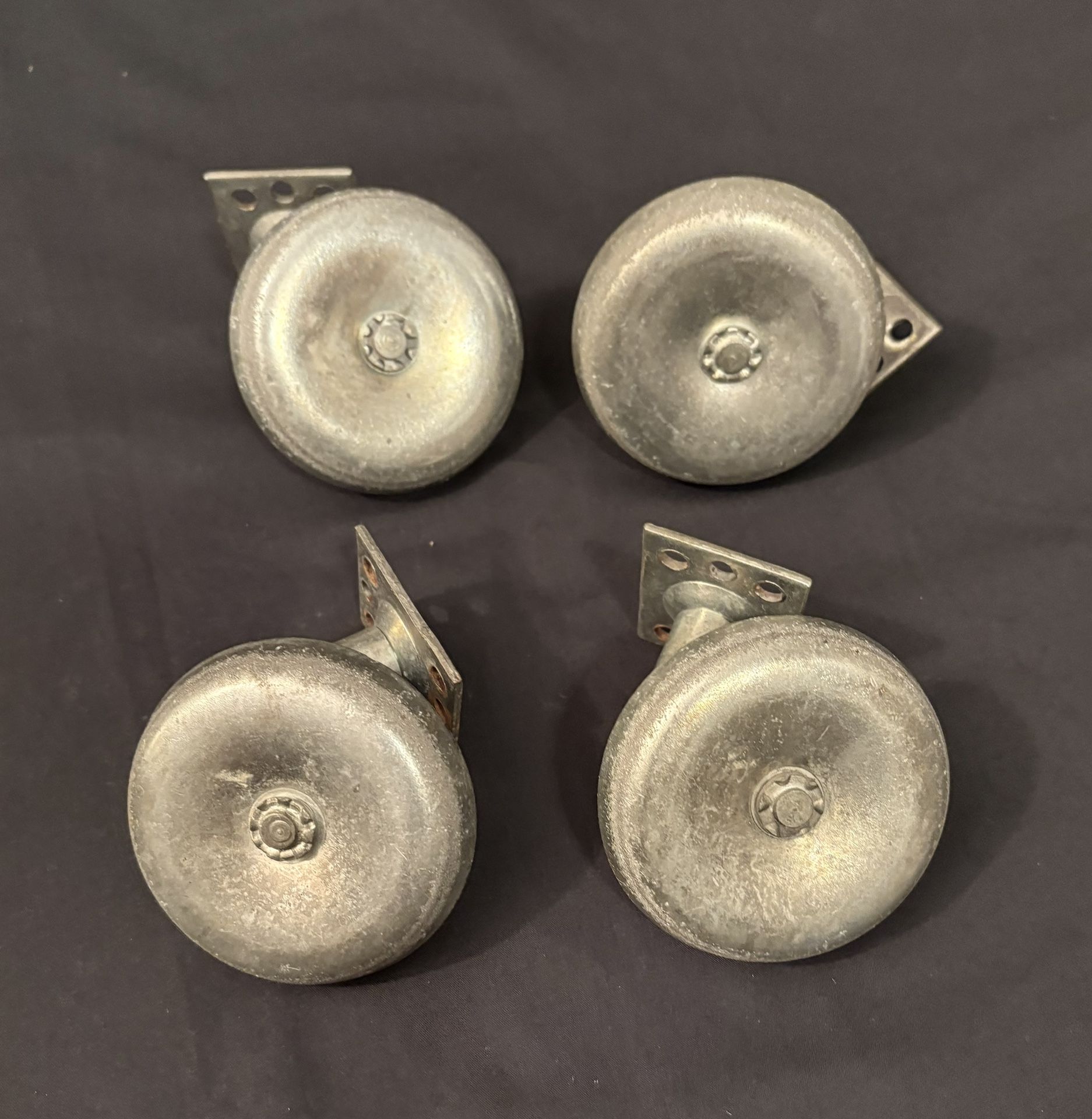 Set of 4 Vintage Creeper Casters