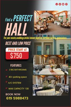 Hall For Events ( Salon Para Todo Tipo De Eventos)