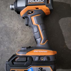 Ridgid Drill +1 Battery 