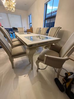 Dining room set 9 pcs