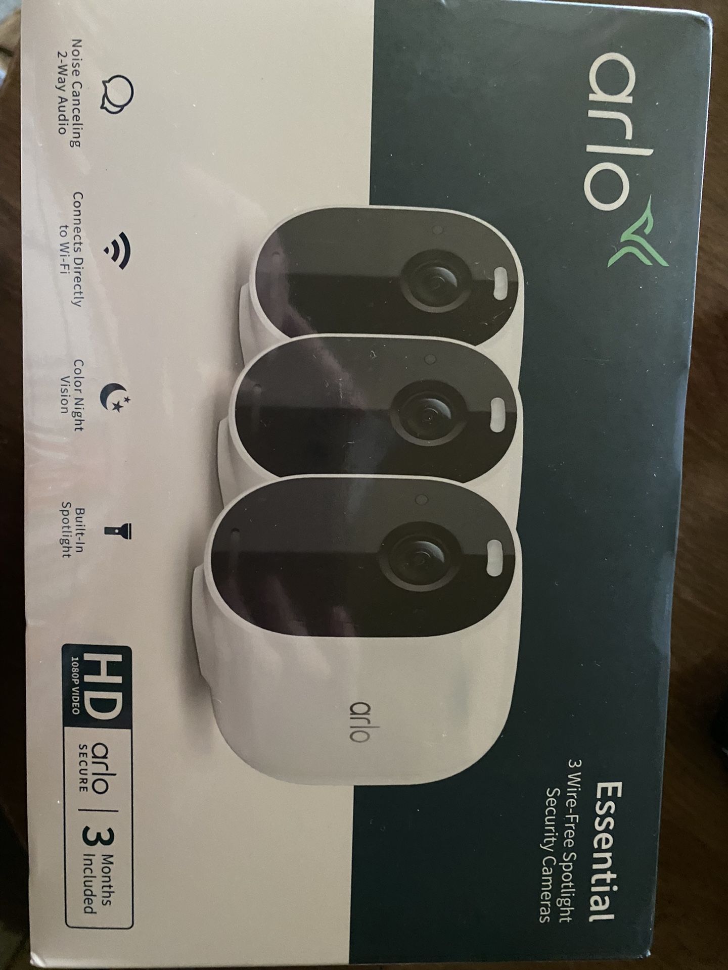 Brand New In The Box 3 Piece Camera System By ARLO