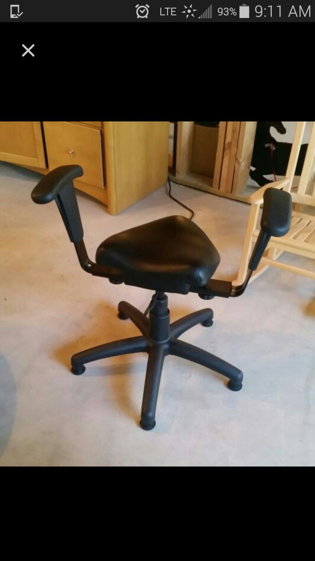 Chiropractic wobble chair-like new