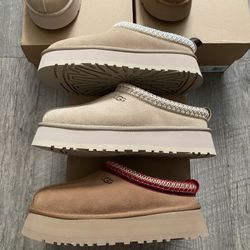 UGG Tazz Slipper Chestnut Sand Sizes 7 8 9  