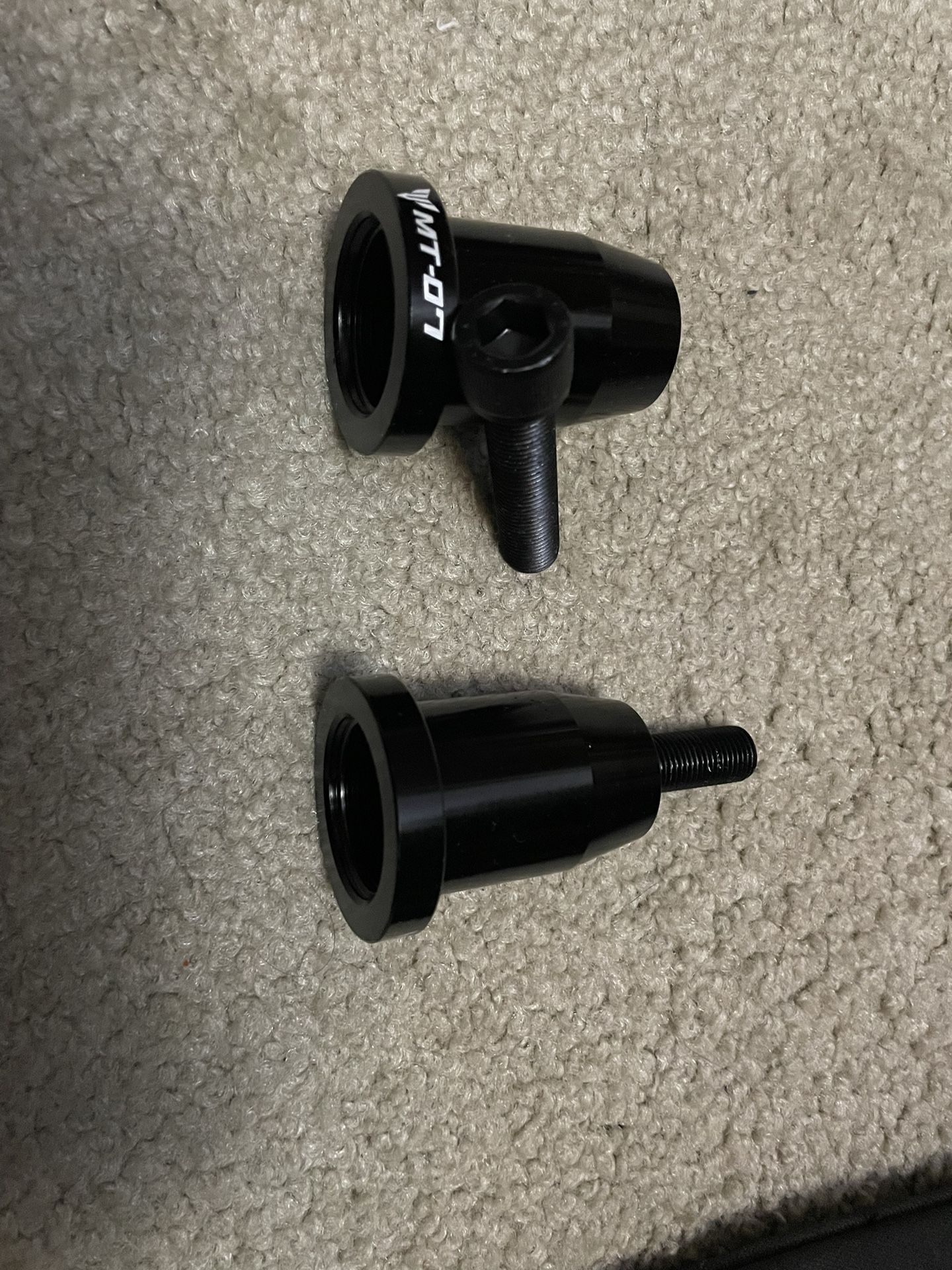 Motorcycle Frame Sliders mount for Yamaha MT-07 and FZ-07 black brand new