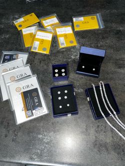 VVS1 Moissanite Jewelry (READ DESCRIPTION)