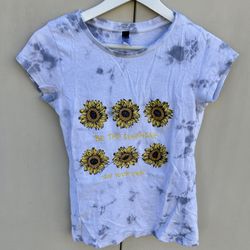 Tie-Dye Sunflower T-Shirt Size S