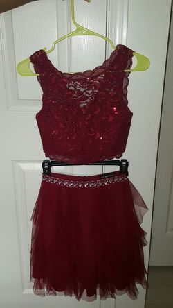 Two piece Homecoming dress