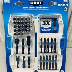 40-Piece Impact Drive Bit Set and Socket