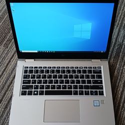 HP EliteBook X360 Touchscreen 2 in 1 Laptop/Tablet Intel Core i5-7300u 16 GB RAM 256 GB SSD 1080P LCD Webcam HDMI USB C Port WiFi Bluetooth Win 10 PRO