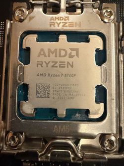 Ryzen 8700F, B850M-C motherboard and 8gb 5600mhz DDR5 RAM