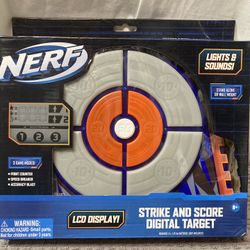 New Factory Sealed NERF STRIKE & SCORE DIGITAL TARGET
