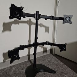 Vivo Monitor Stand 4 Monitors Supports 32" Monitors