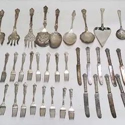 Fancy Silverplate Flatware