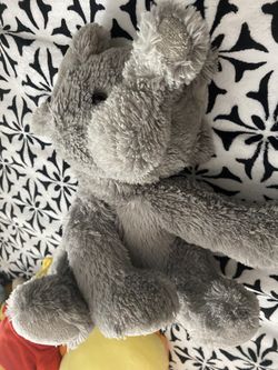 Grey Elephant Stuffed Animal 