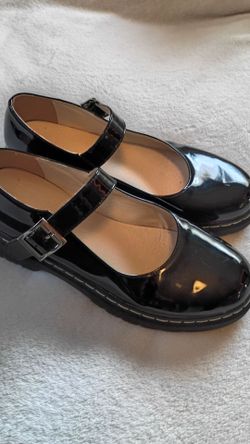 Black baby doll shoes