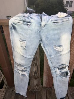 100% Authentic Embellish Biker Jeans