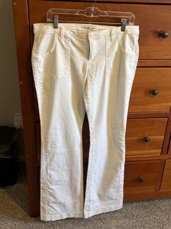 Abercrombie & Fitch White Pants sz 10