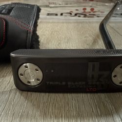 Scotty Cameron B3 Triple Black Catalina 