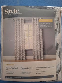 Style Selections curtains
