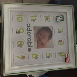 Free baby picture frame