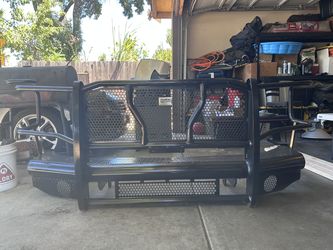 One Source Heavy-Duty Grilled Guard-GMC van