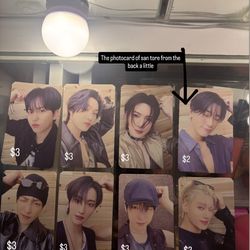 Ateez photocards