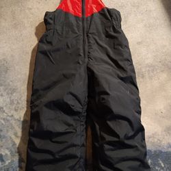 4t Snow Bib / Overall /Pants With Snow Boots