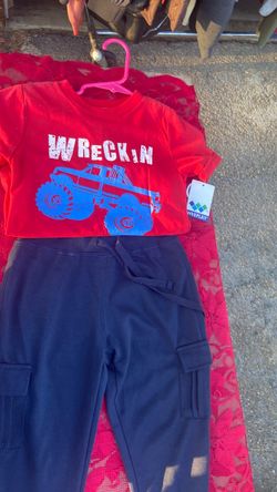 Weeplay Kids Monster Truck Outfit Set
