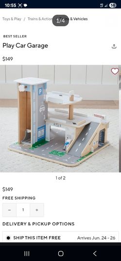 Pottery Barn Park and play garage