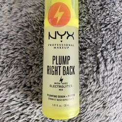 NEW NYX PROFESSIONAL PLUMP RIGHT BACK PLUMPING SERUM AND PRIMER FULL SIZE $9!!