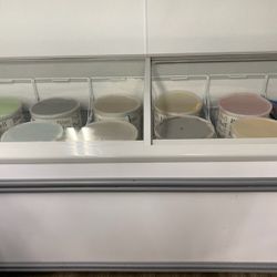 Glass Top Freezer
